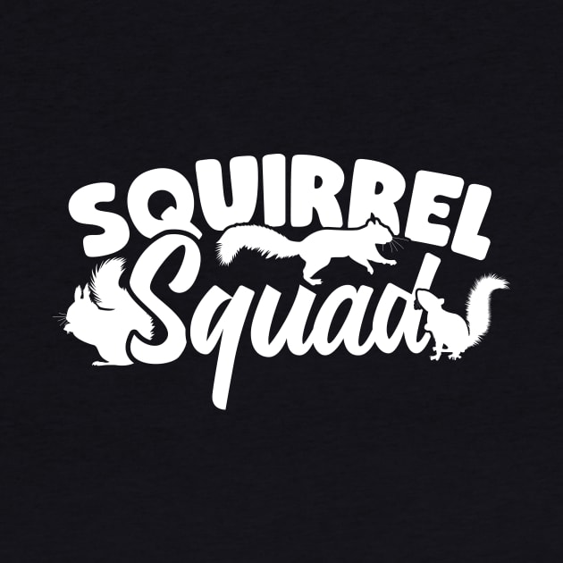 Squirrel Squad by thingsandthings